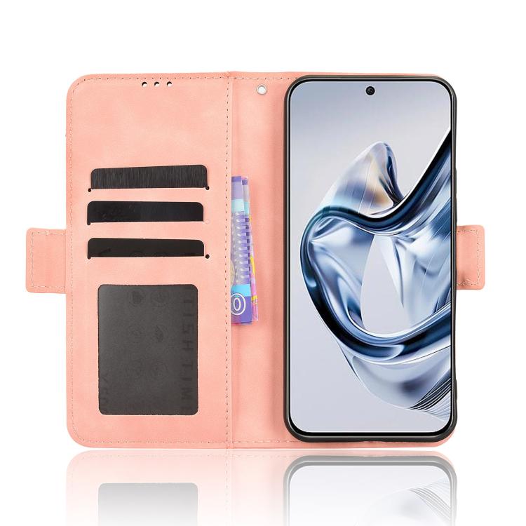 For ZTE nubia Air Skin Feel Calf Texture Card Slots Leather Phone Case