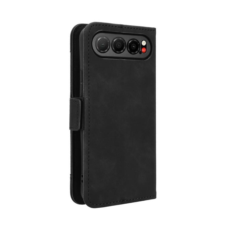 For ZTE nubia Air Skin Feel Calf Texture Card Slots Leather Phone Case