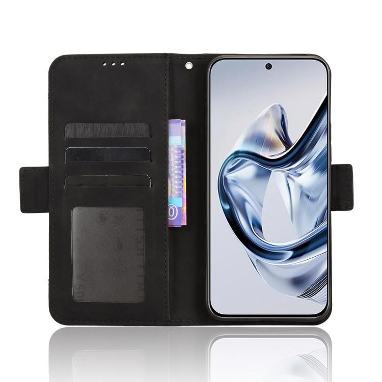 For ZTE nubia Air Skin Feel Calf Texture Card Slots Leather Phone Case