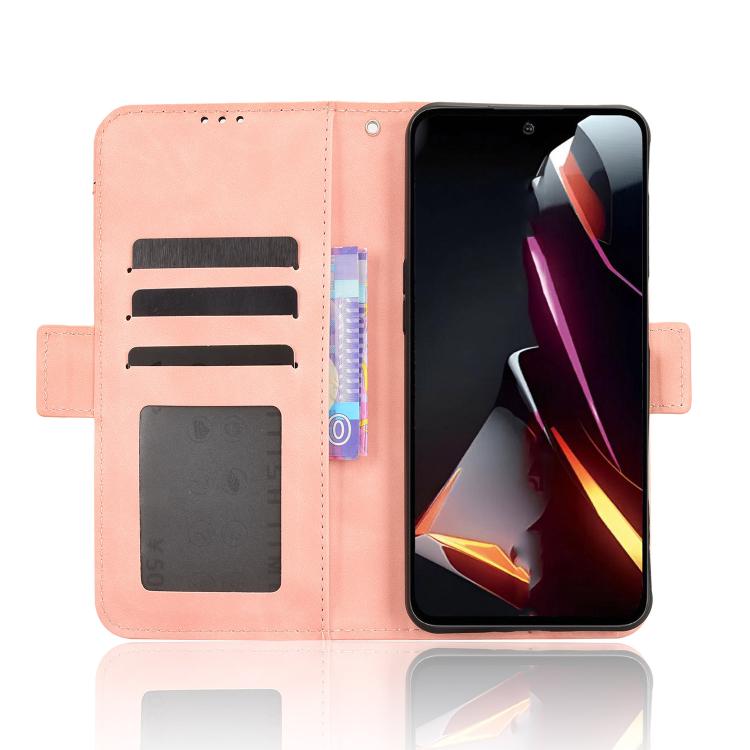 For ZTE nubia Neo 2 Skin Feel Calf Texture Card Slots Leather Phone Case