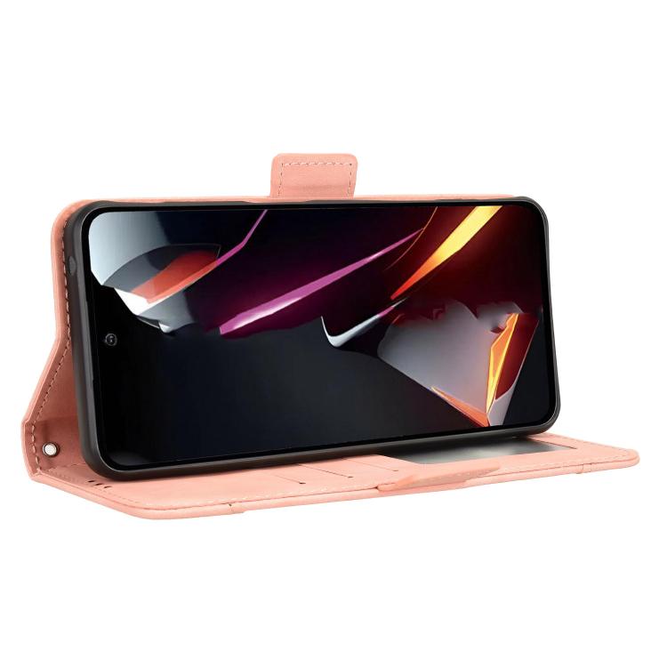 For ZTE nubia Neo 2 Skin Feel Calf Texture Card Slots Leather Phone Case