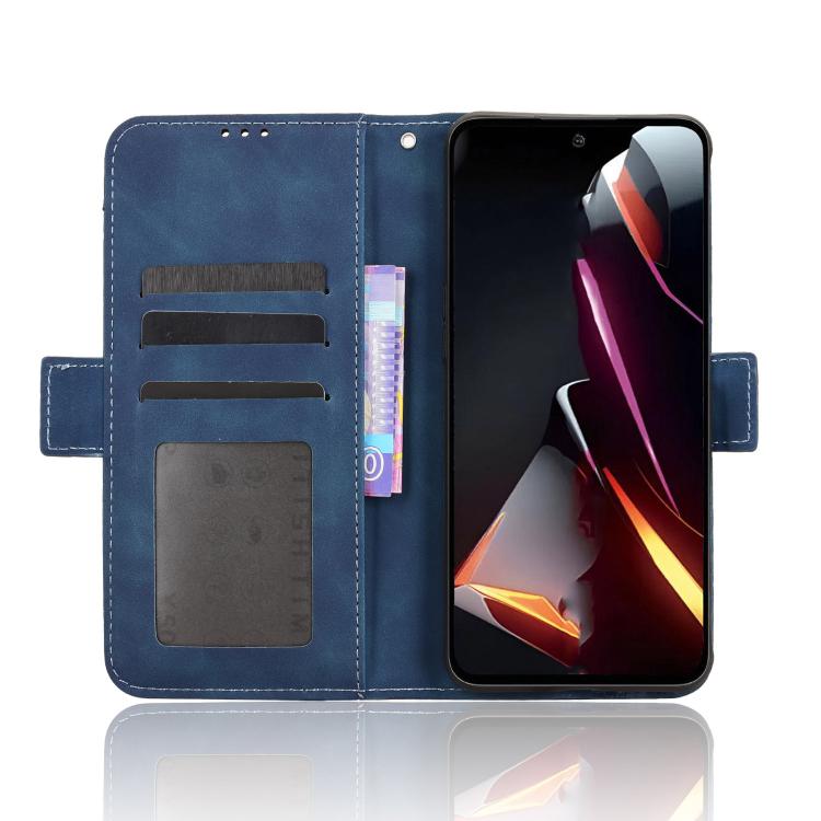 For ZTE nubia Neo 2 Skin Feel Calf Texture Card Slots Leather Phone Case