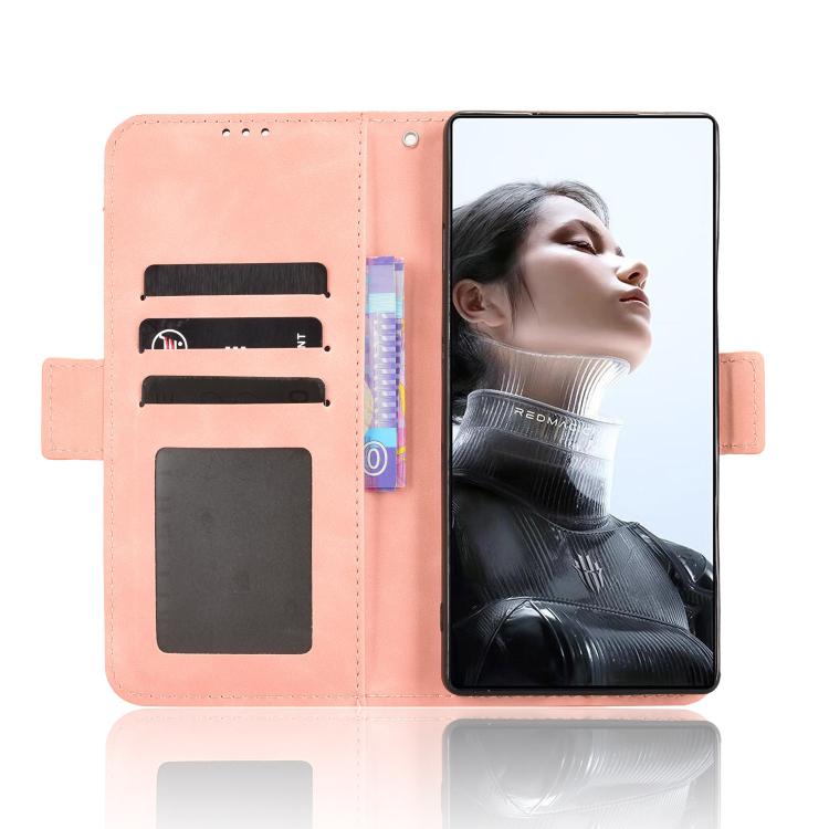 For ZTE nubia RedMagic 11 Pro / 11 Pro+ Skin Feel Calf Texture Card Slots Leather Phone Case