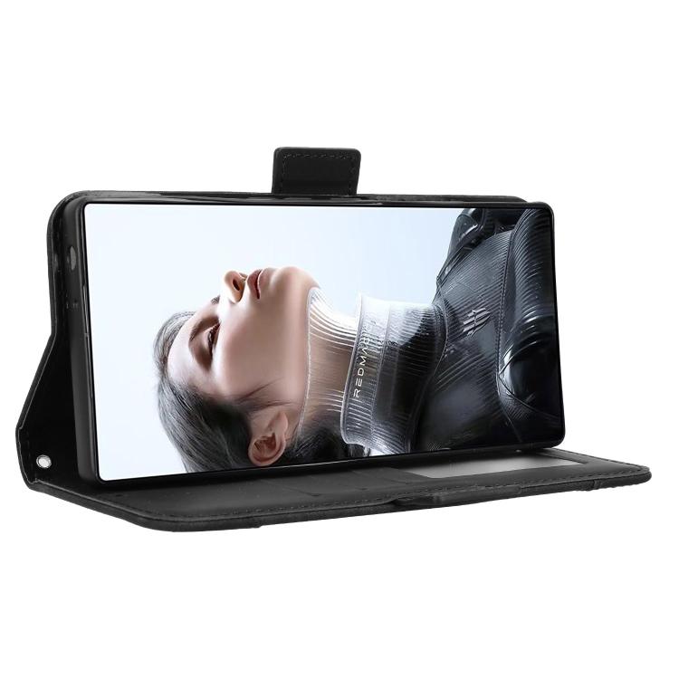 For ZTE nubia RedMagic 11 Pro / 11 Pro+ Skin Feel Calf Texture Card Slots Leather Phone Case