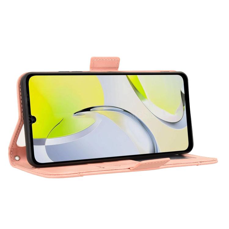For ZTE Blade A76 4G Skin Feel Calf Texture Card Slots Leather Phone Case