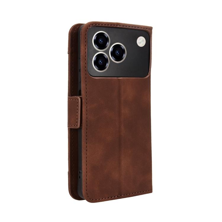 For ZTE Blade A76 4G Skin Feel Calf Texture Card Slots Leather Phone Case