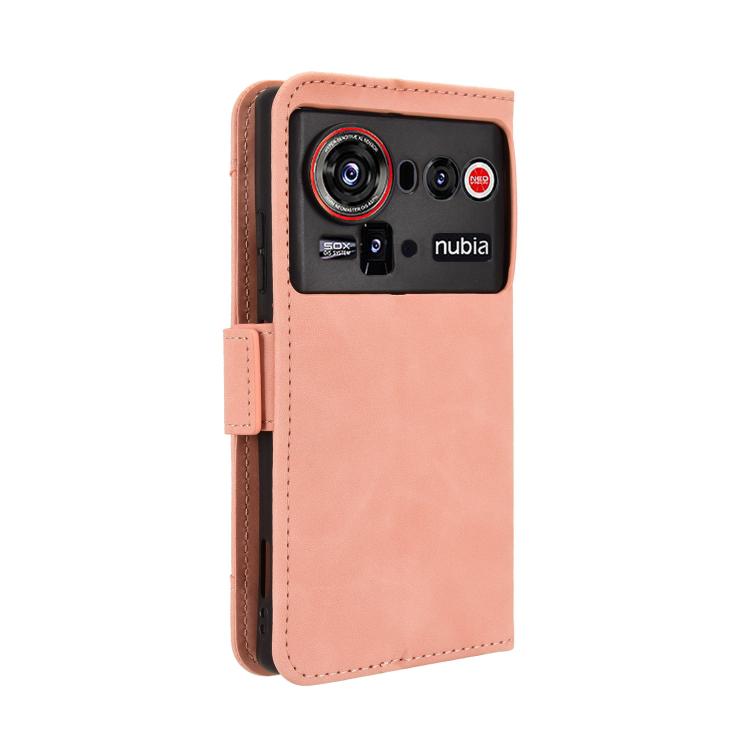 For ZTE nubia Z80 Ultra Skin Feel Calf Texture Card Slots Leather Phone Case