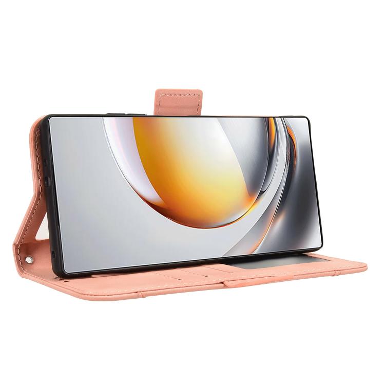 For ZTE nubia Z80 Ultra Skin Feel Calf Texture Card Slots Leather Phone Case