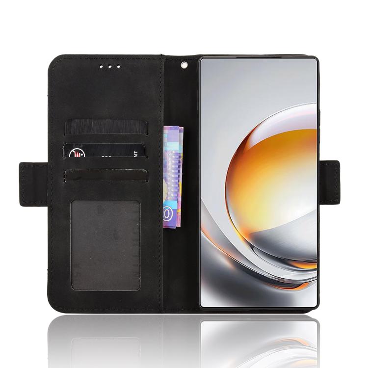 For ZTE nubia Z80 Ultra Skin Feel Calf Texture Card Slots Leather Phone Case