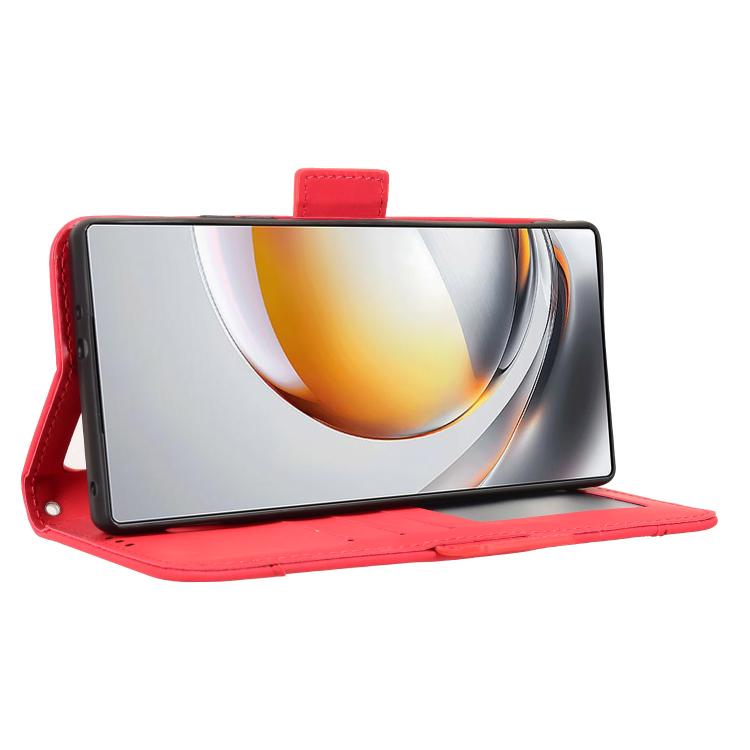 For ZTE nubia Z80 Ultra Skin Feel Calf Texture Card Slots Leather Phone Case