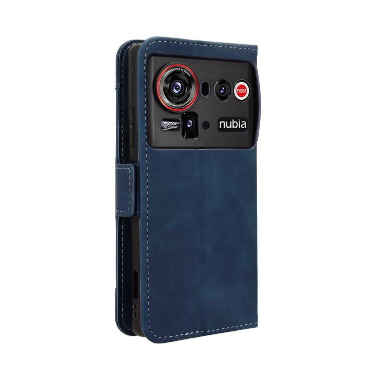 For ZTE nubia Z80 Ultra Skin Feel Calf Texture Card Slots Leather Phone Case