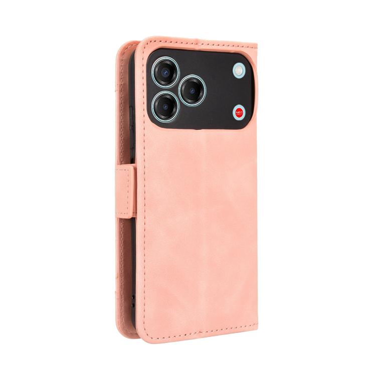 For ZTE nubia V80 Design Skin Feel Calf Texture Card Slots Leather Phone Case