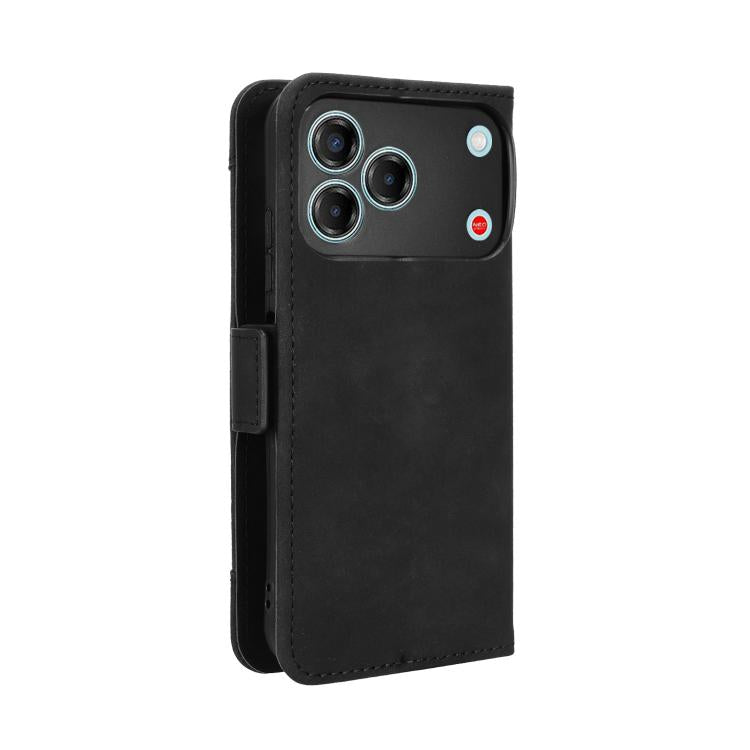 For ZTE nubia V80 Design Skin Feel Calf Texture Card Slots Leather Phone Case