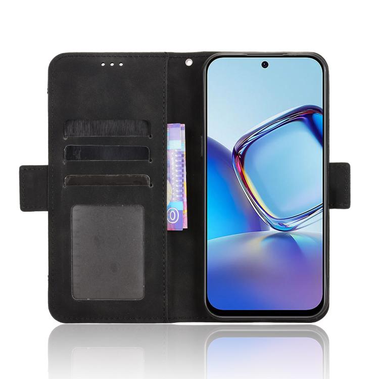For ZTE nubia V80 Design Skin Feel Calf Texture Card Slots Leather Phone Case