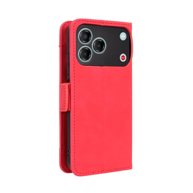 For ZTE nubia V80 Design Skin Feel Calf Texture Card Slots Leather Phone Case