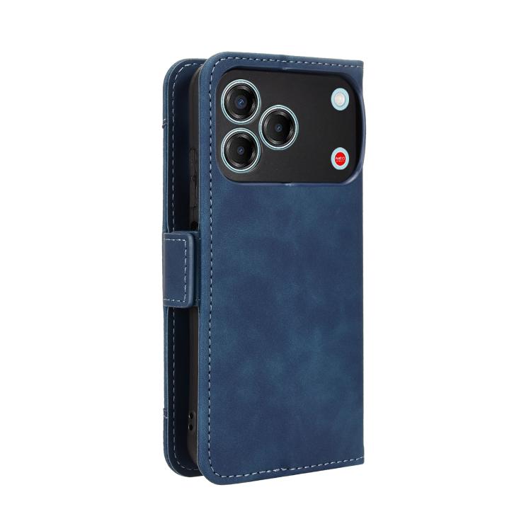 For ZTE nubia V80 Design Skin Feel Calf Texture Card Slots Leather Phone Case