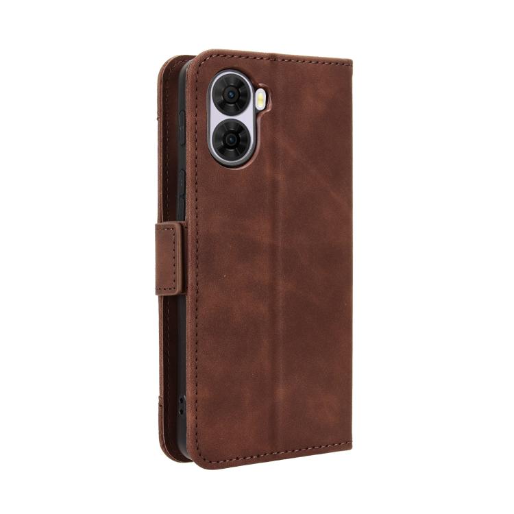 For ZTE nubia S2 504ZT Skin Feel Calf Texture Card Slots Leather Phone Case