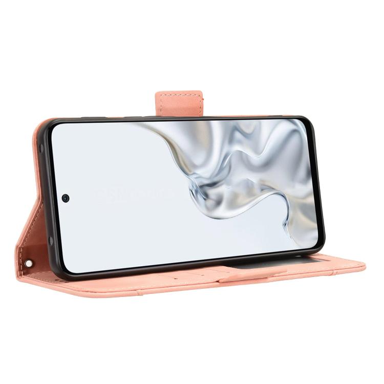 For ZTE nubia S2e / S2R / S2 Lite Skin Feel Calf Texture Card Slots Leather Phone Case
