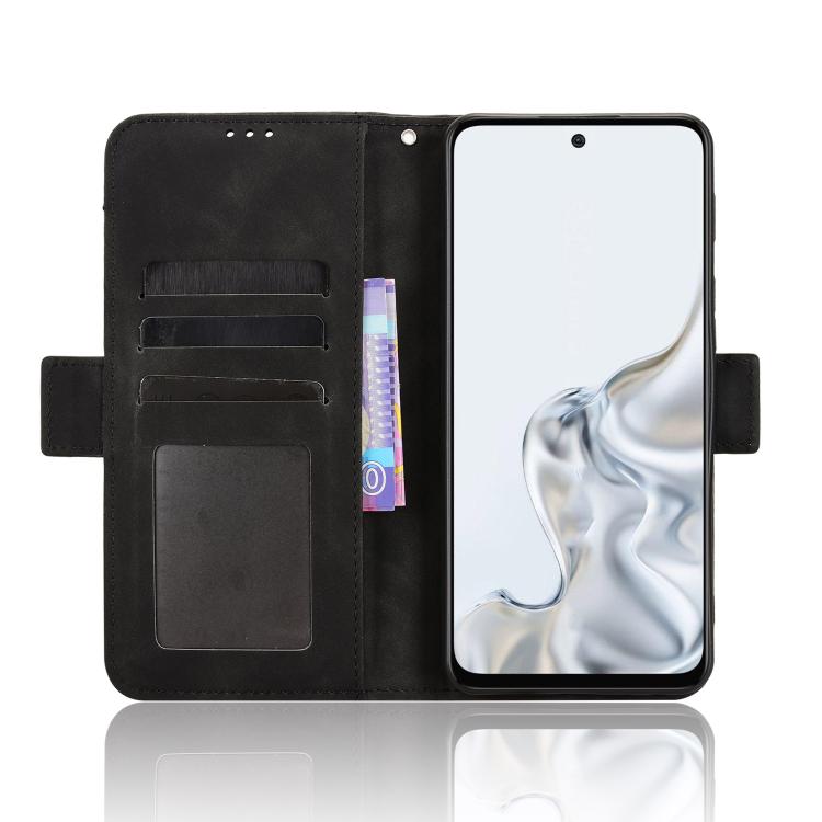 For ZTE nubia S2e / S2R / S2 Lite Skin Feel Calf Texture Card Slots Leather Phone Case