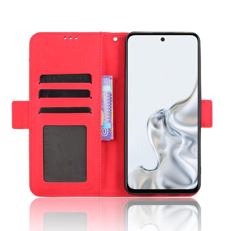 For ZTE nubia S2e / S2R / S2 Lite Skin Feel Calf Texture Card Slots Leather Phone Case