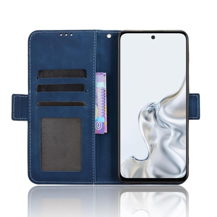 For ZTE nubia S2e / S2R / S2 Lite Skin Feel Calf Texture Card Slots Leather Phone Case