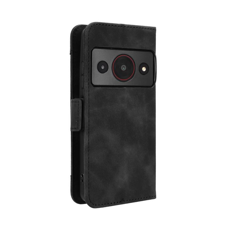 For ZTE A75 Pro / Telstra T-Elite 5G Skin Feel Calf Texture Card Slots Leather Phone Case