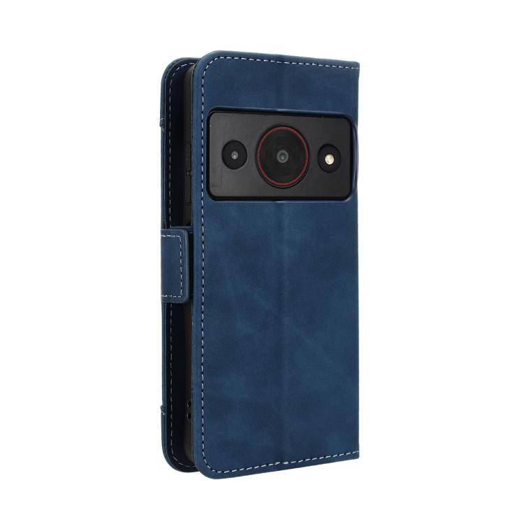 For ZTE A75 Pro / Telstra T-Elite 5G Skin Feel Calf Texture Card Slots Leather Phone Case