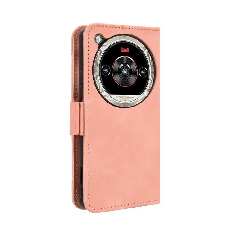 For ZTE nubia Focus 2 Ultra 5G Skin Feel Calf Texture Card Slots Leather Phone Case