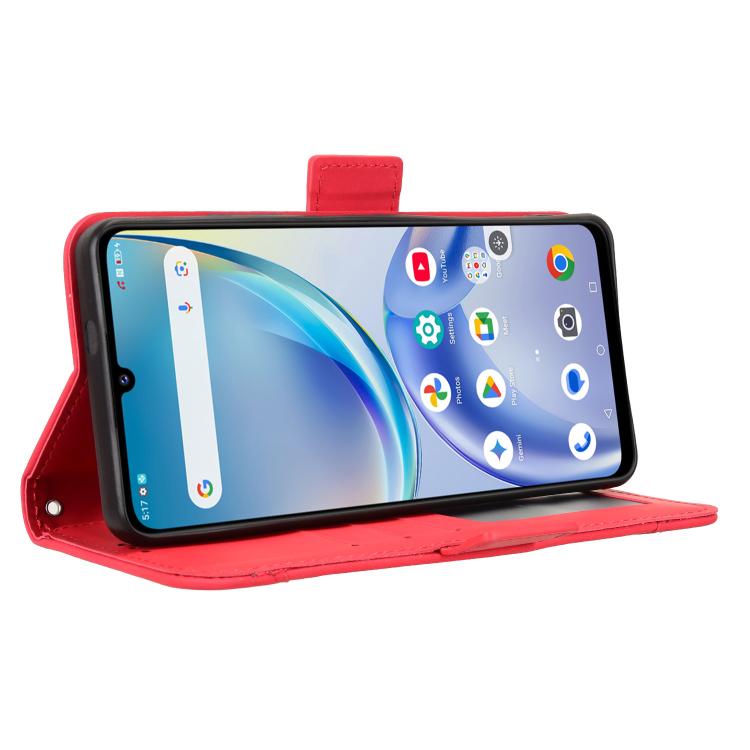 For ZTE Optus X Value 5G Skin Feel Calf Texture Card Slots Leather Phone Case
