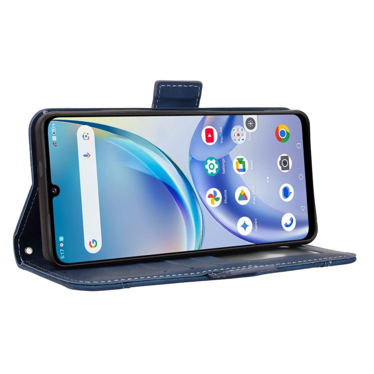 For ZTE Optus X Value 5G Skin Feel Calf Texture Card Slots Leather Phone Case