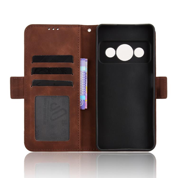 For ZTE Optus X Value 5G Skin Feel Calf Texture Card Slots Leather Phone Case