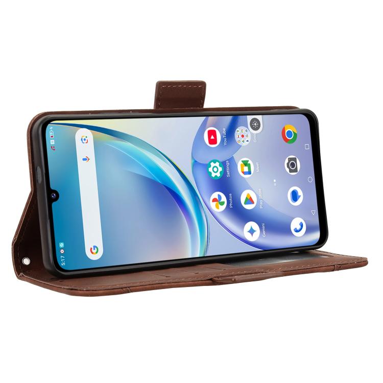 For ZTE Optus X Value 5G Skin Feel Calf Texture Card Slots Leather Phone Case