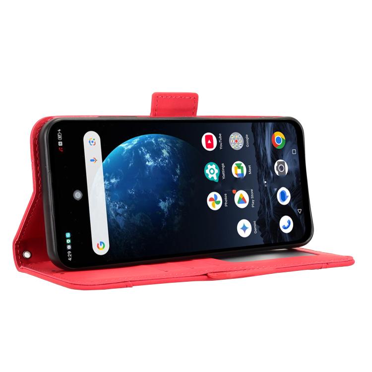For ZTE nubia P9 Pro 5G / Optus X Pro 2 5G Skin Feel Calf Texture Card Slots Leather Phone Case