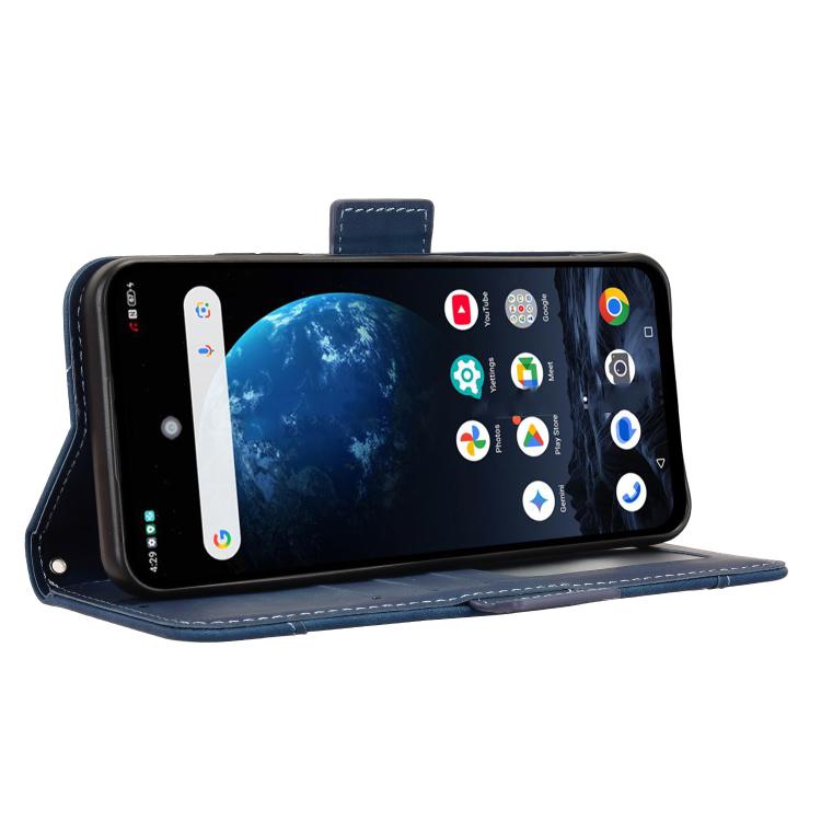 For ZTE nubia P9 Pro 5G / Optus X Pro 2 5G Skin Feel Calf Texture Card Slots Leather Phone Case