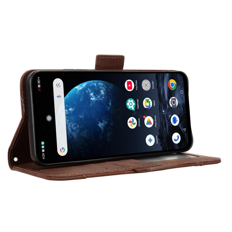 For ZTE nubia P9 Pro 5G / Optus X Pro 2 5G Skin Feel Calf Texture Card Slots Leather Phone Case