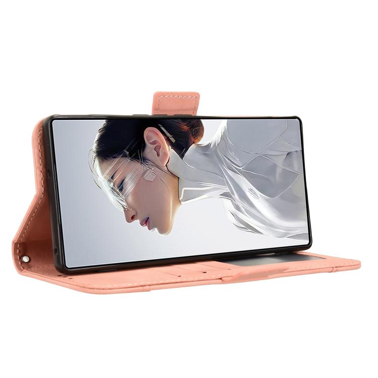 For ZTE nubia RedMagic 11 Air Skin Feel Calf Texture Card Slots Leather Phone Case