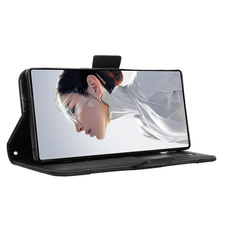 For ZTE nubia RedMagic 11 Air Skin Feel Calf Texture Card Slots Leather Phone Case