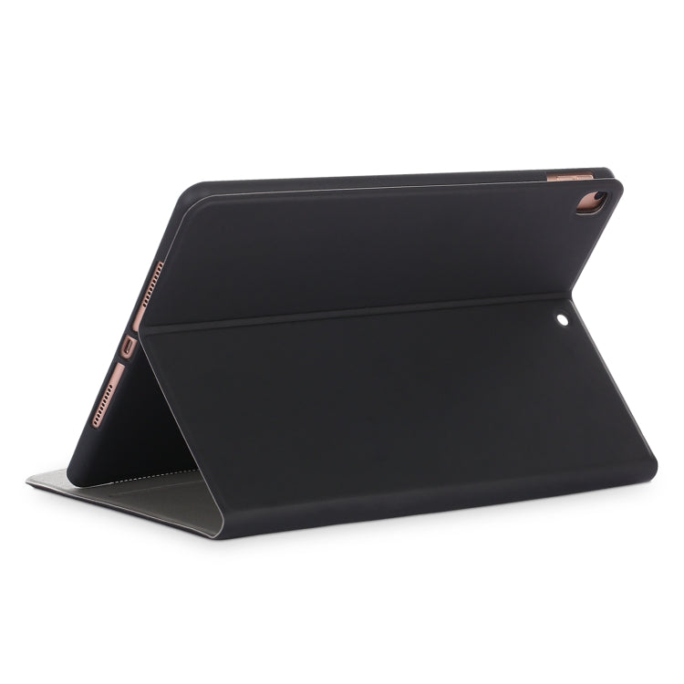 For iPad 10.2 TPU Electric Pressed Horizontal Flip Leather Case with Holder