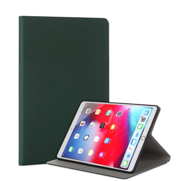 For iPad 10.2 TPU Electric Pressed Horizontal Flip Leather Case with Holder