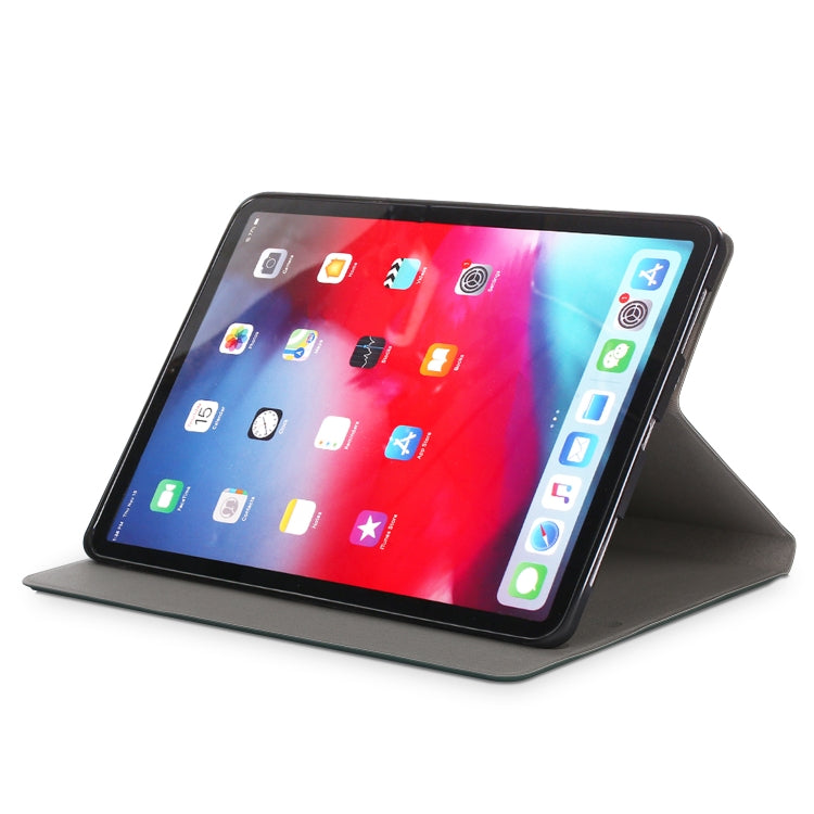 For iPad Pro 11 (2020) TPU Electric Pressed Horizontal Flip Leather Tablet Case with Holder