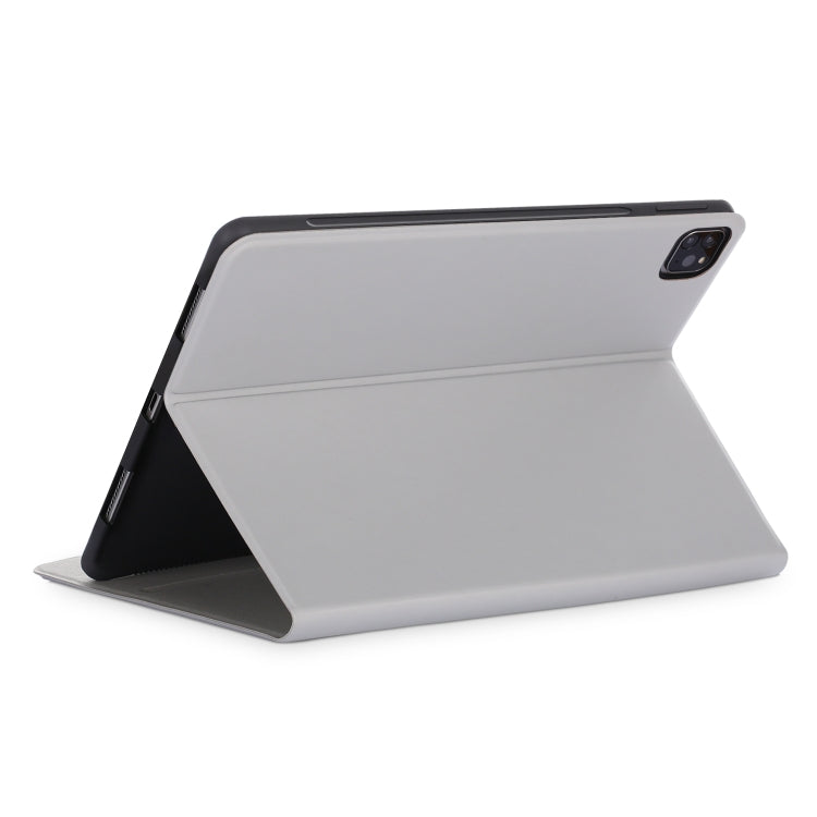 For iPad Pro 11 (2020) TPU Electric Pressed Horizontal Flip Leather Tablet Case with Holder