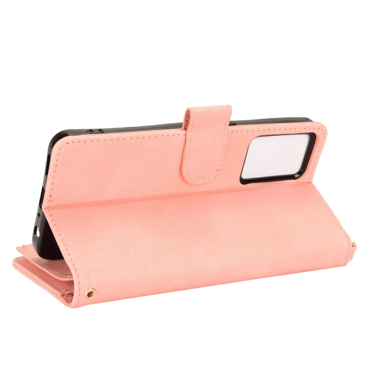 For OPPO Reno7 A JP Version Litchi Texture Zipper Leather Phone Case