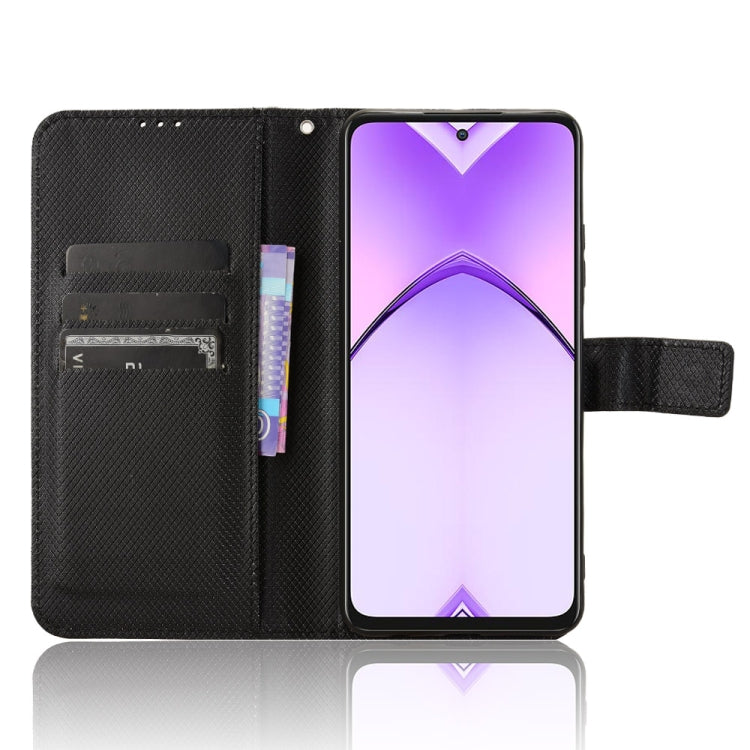 For OPPO A3 Pro 5G Global Diamond Texture Leather Phone Case