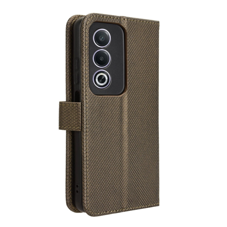For OPPO A3 Pro 5G Global Diamond Texture Leather Phone Case