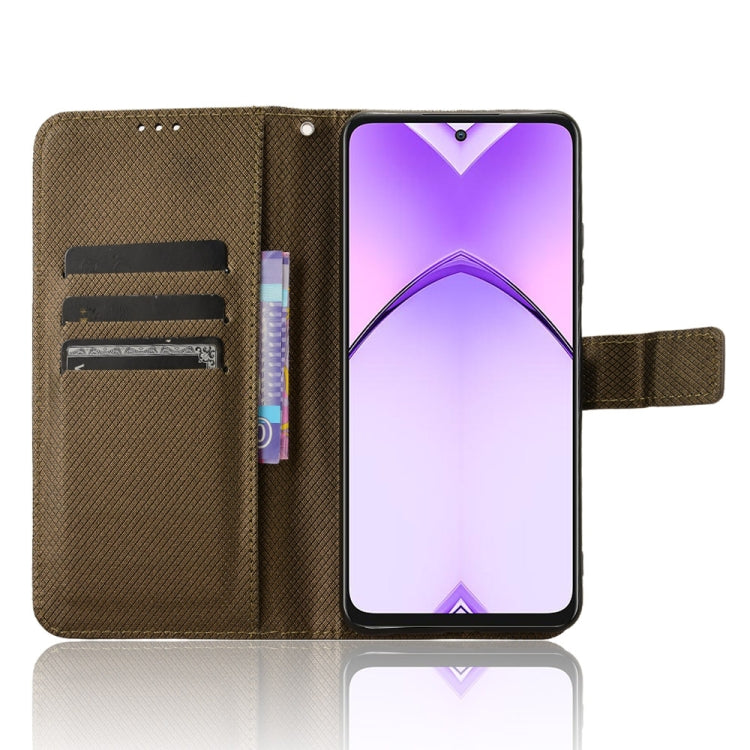 For OPPO A3 Pro 5G Global Diamond Texture Leather Phone Case