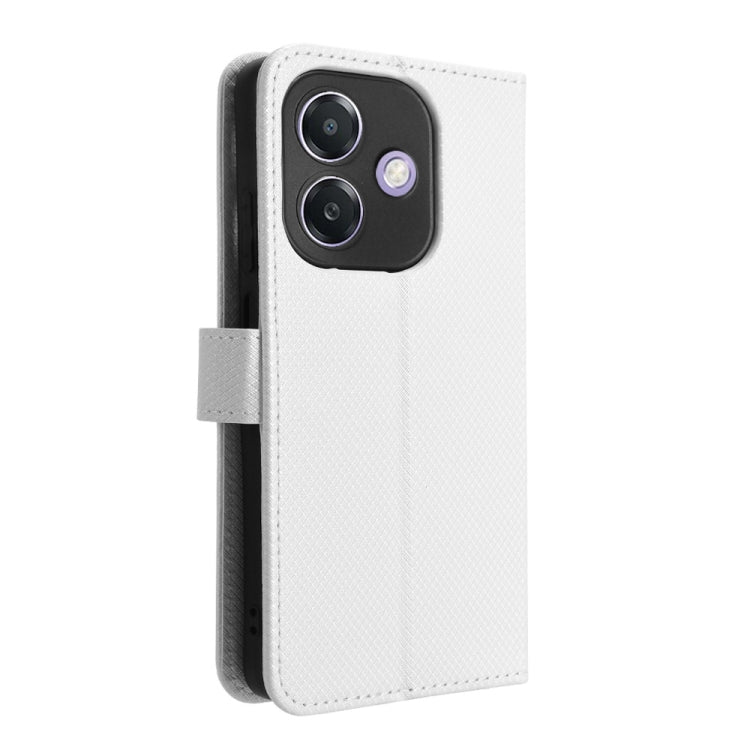 For OPPO A3x 5G India Diamond Texture Leather Phone Case