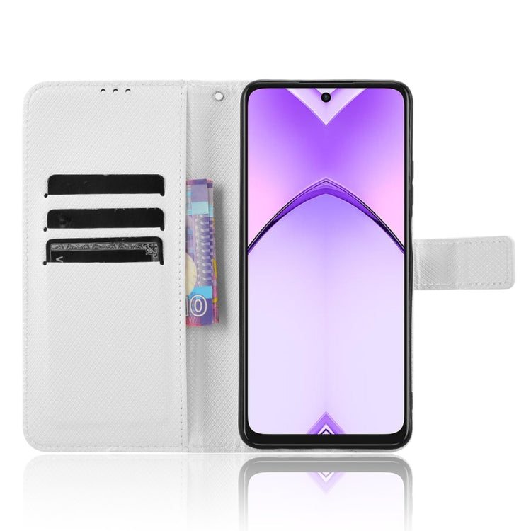 For OPPO A3x 5G India Diamond Texture Leather Phone Case