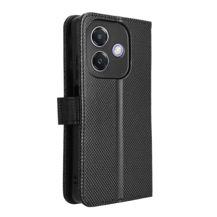For OPPO A3x 5G India Diamond Texture Leather Phone Case