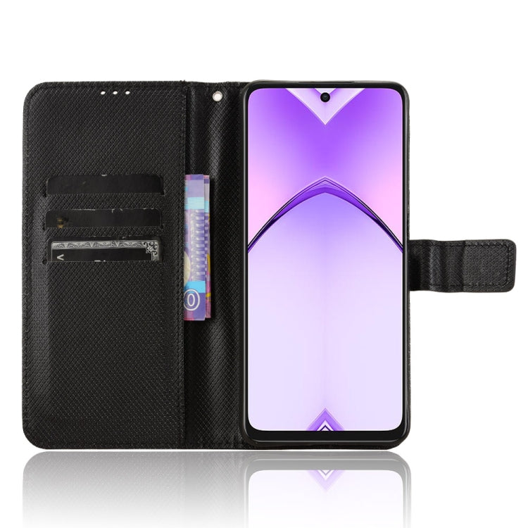 For OPPO A3x 5G India Diamond Texture Leather Phone Case