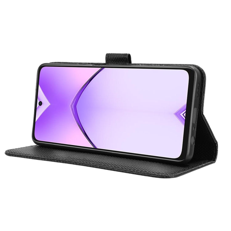For OPPO A3x 5G India Diamond Texture Leather Phone Case